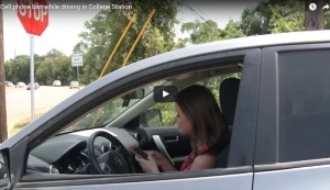 College Station to ban cellphones in cars